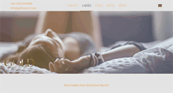 Desktop Screenshot of gold-escort.com